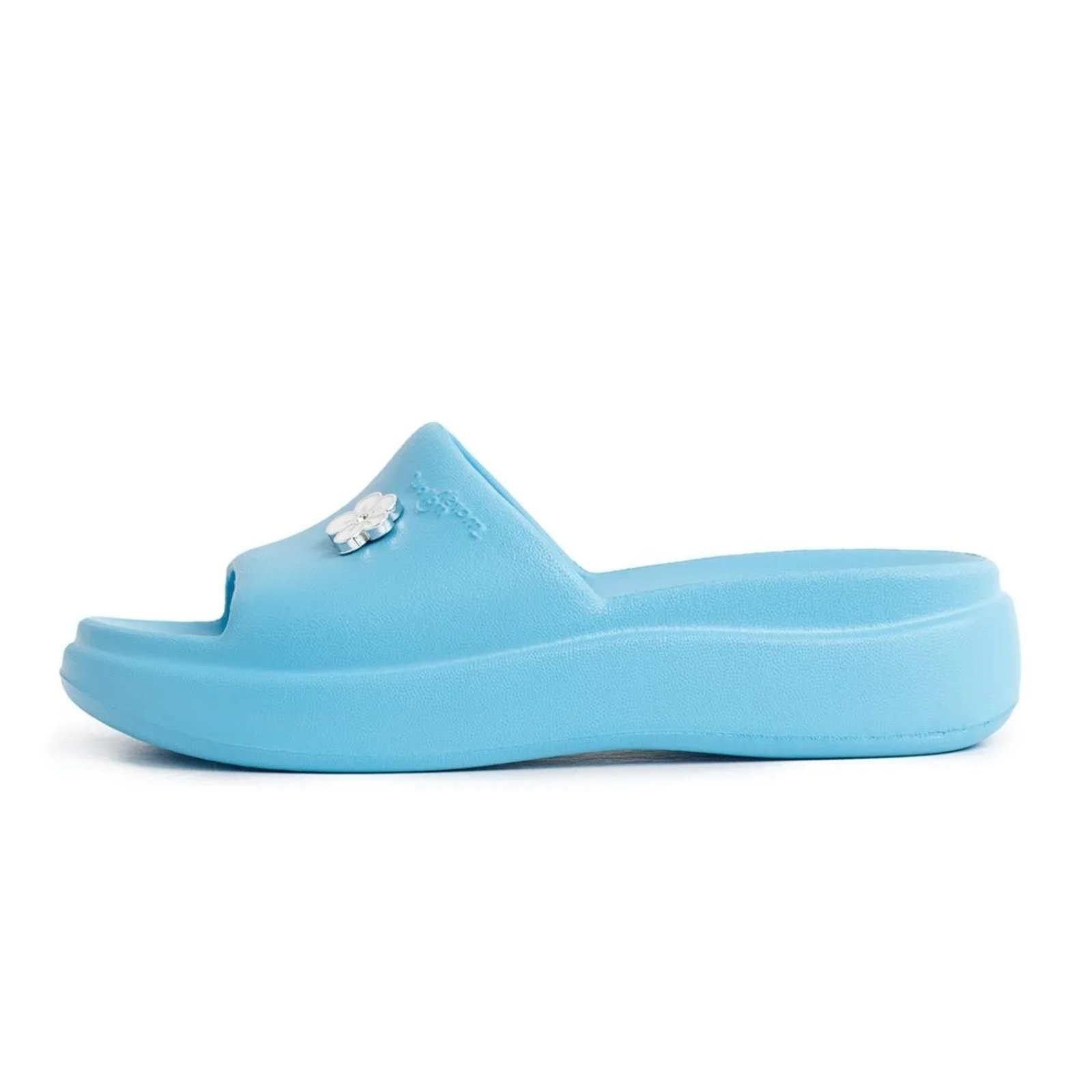 Vista 2 Chinelo Piccadilly Smurfs Marshmallow Nuvem Impacto Conforto azul Piccadilly azul