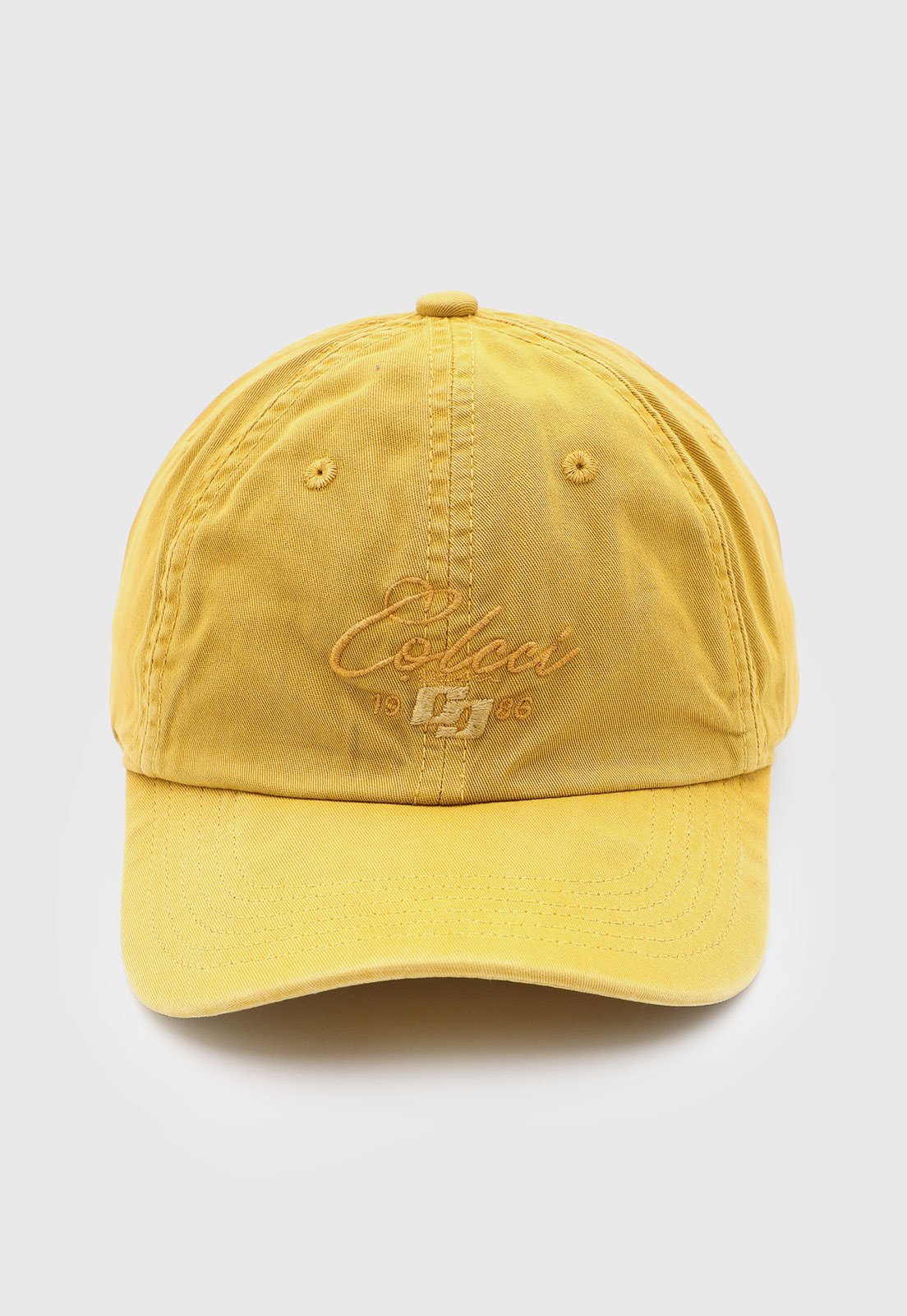 Boné Masculino Colcci Aba Curva Amarelo