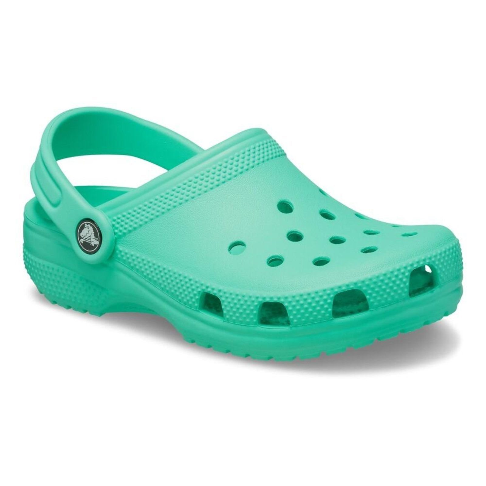 Vista 3 Infantil - Sandália crocs classic clog lagoon verde Crocs verde