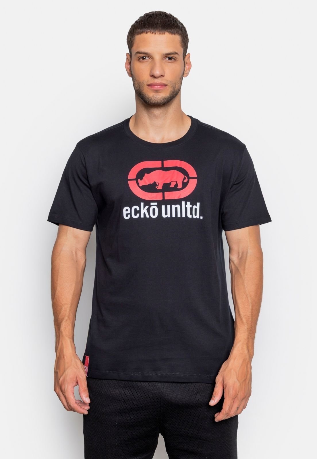 Camiseta Ecko Estampada Begin Preta