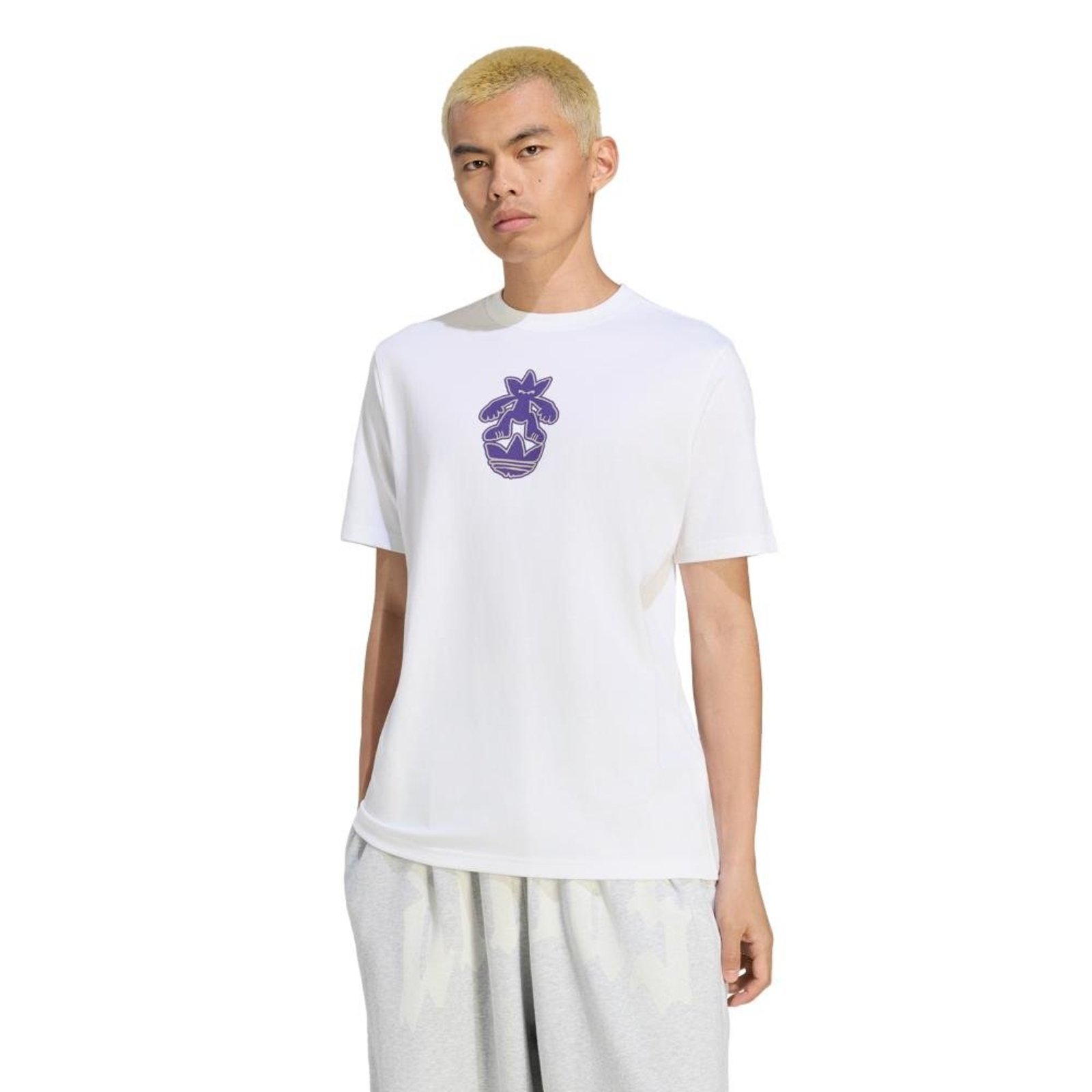 ST BACK GFX TEE adidas Originals Branco
