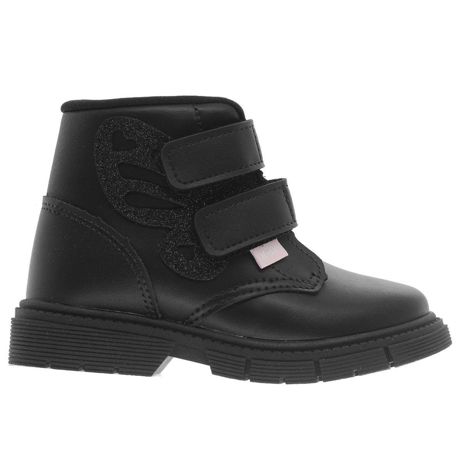 Infantil - Bota Coturno Menina Kidy 08401130007 Preto