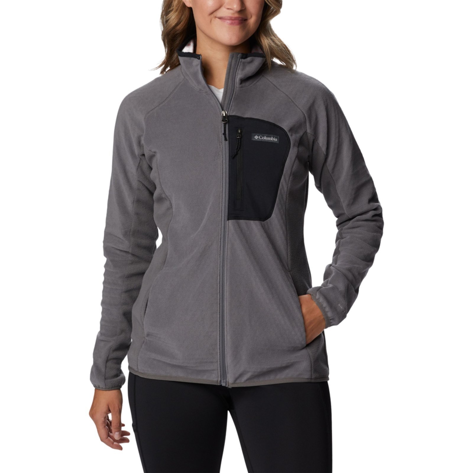 Jaqueta Columbia Outdoor Tracks Cinza Feminino