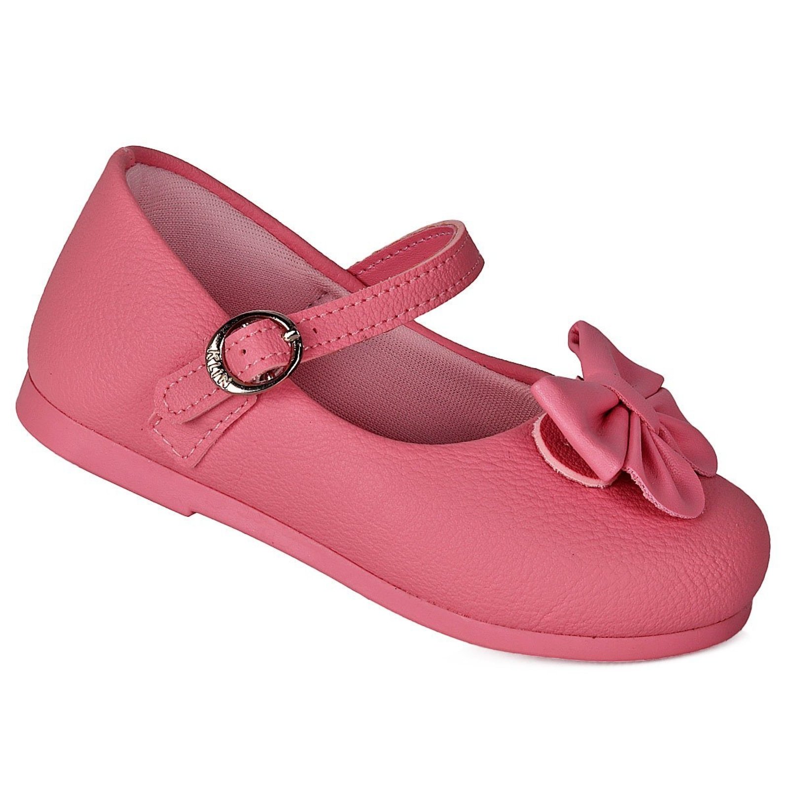 Infantil - Sapatilha Klin Princesa Rosa Pink | Sapatinho Anatômico com Laço para Meninas