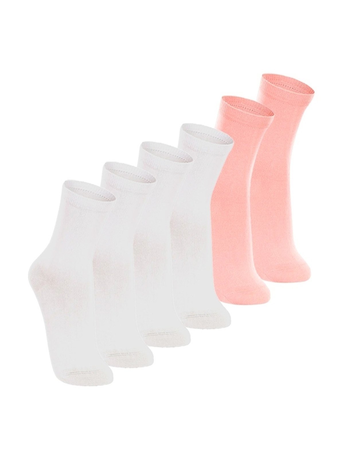 Vista 2 Kit com 6 Pares de Meias Cano Longo Lupo cinza Lupo cinza