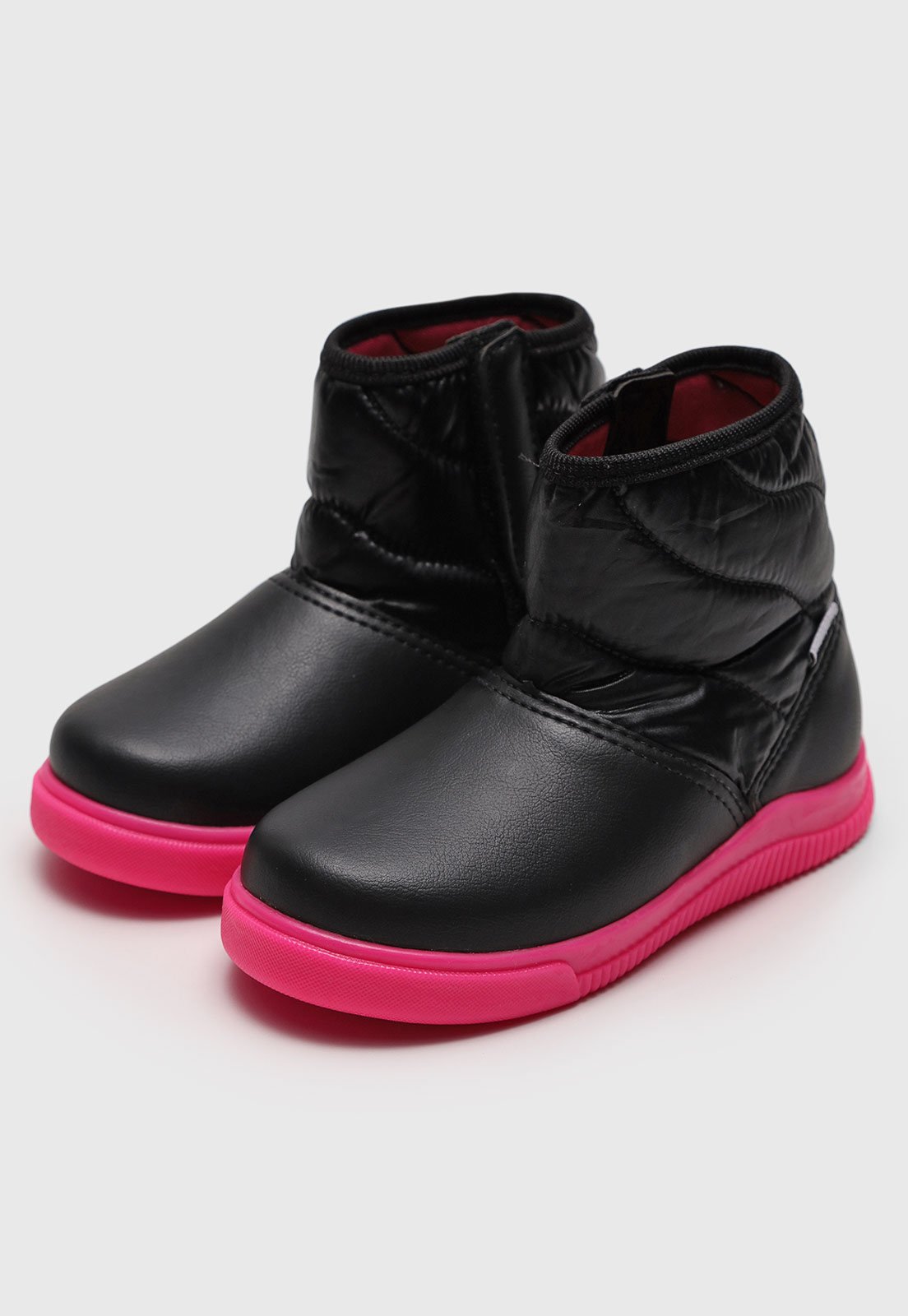 Infantil – Bota Pampili Pom Pom Preta