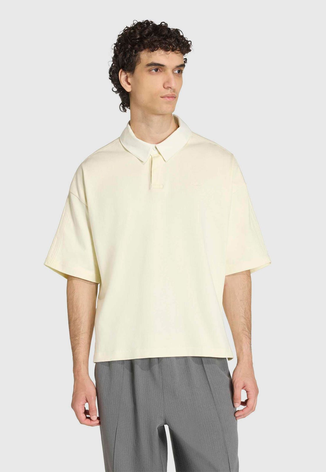 Polo Masculina adidas Originals Amplo Amarela