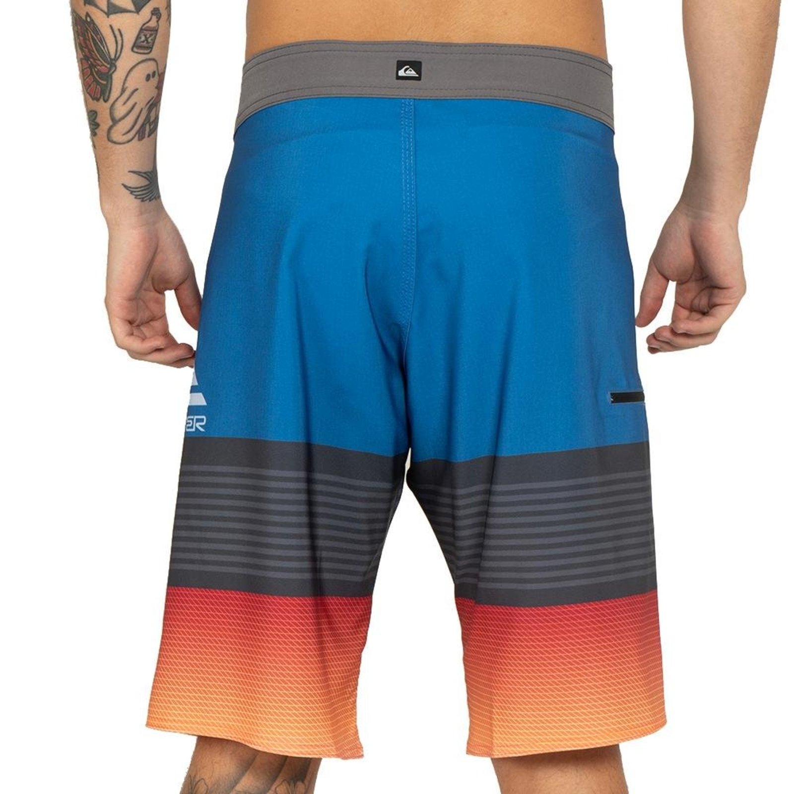 Bermuda Quiksilver Everyday Panel Stripe 21" WT26 Azul"