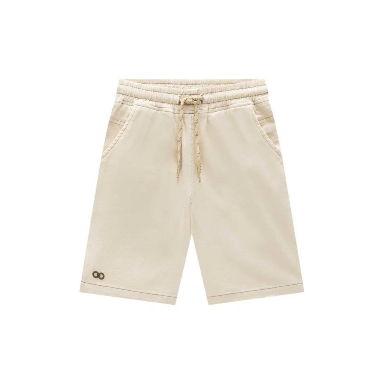 Infantil - Bermuda Menina Off Lucboo 10 Off-white