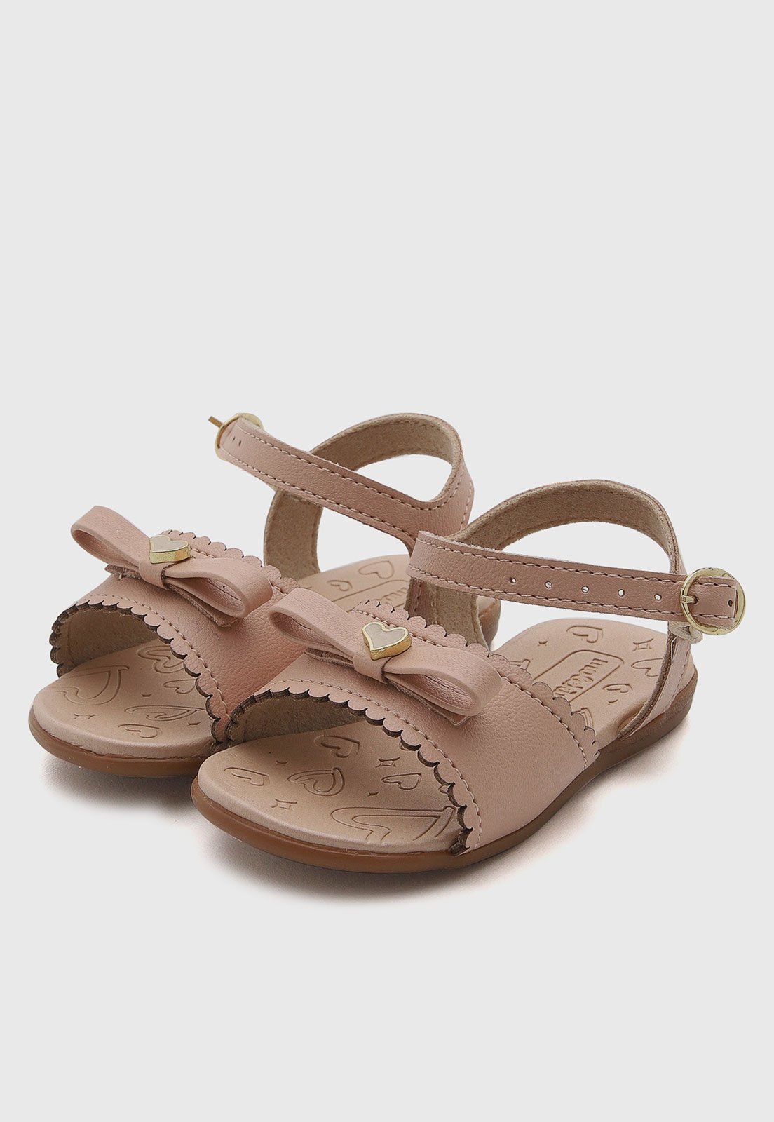 Infantil - Sandália Molekinha Laço Rosa