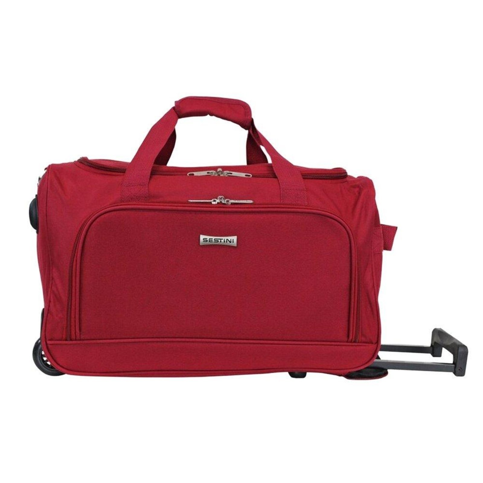 Infantil - Sacola Bolsa Sestini Com Carrinho Move Média Vermelho