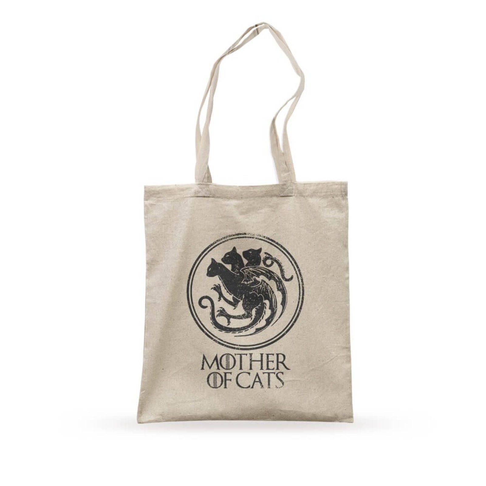 Ecobag Mother Of Cats - Bege - Casual - Studio Geek
