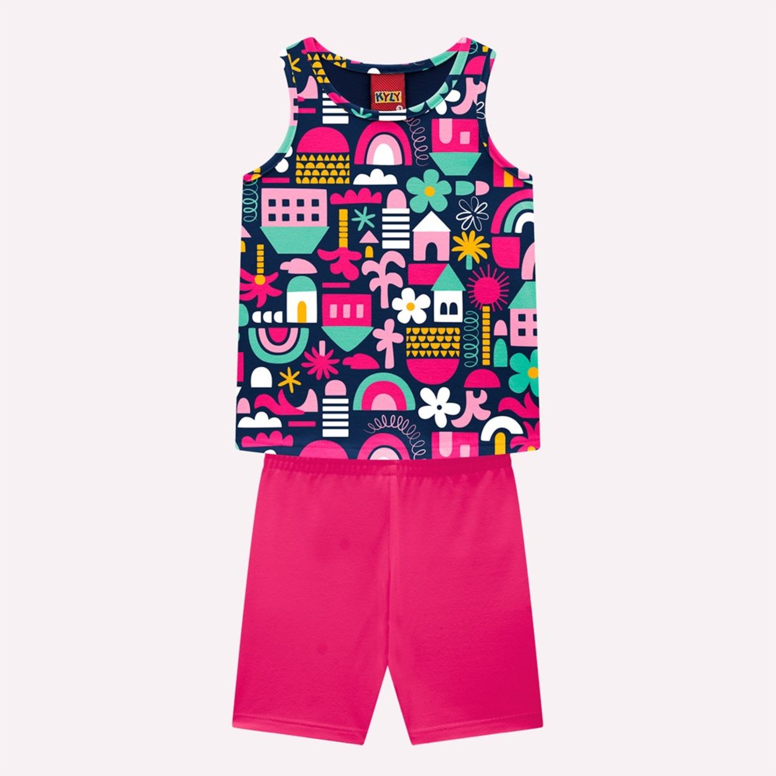 Infantil - Conjunto Menina Estampa Kyly