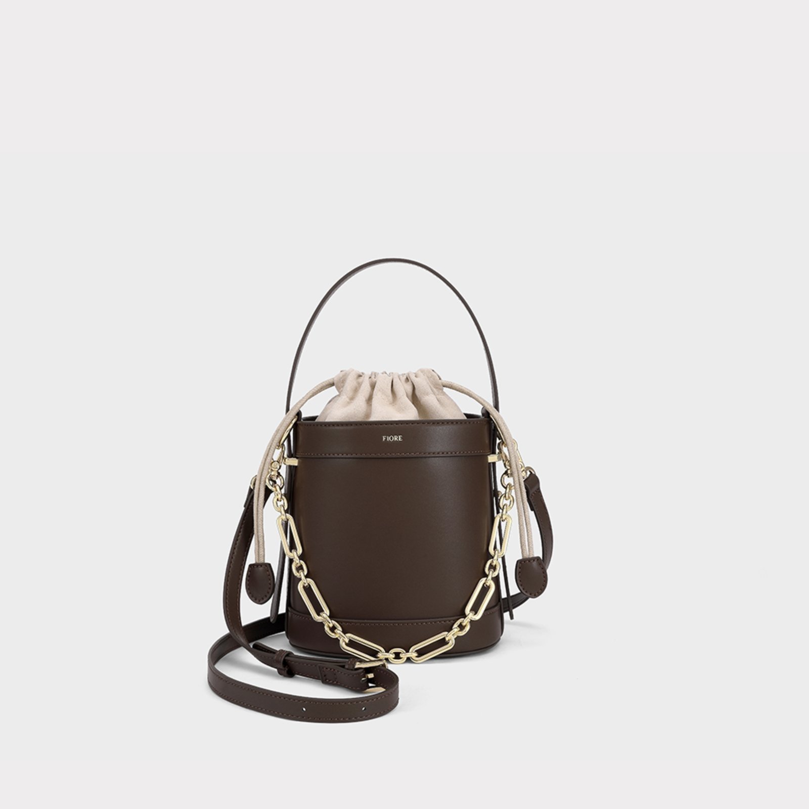 Bolsa Giuletta Fiore Milano Marrom