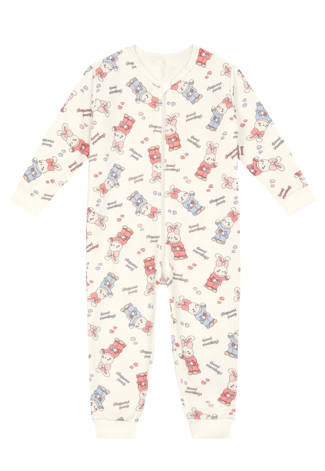 Pijama macação unissex em moletom Brandili