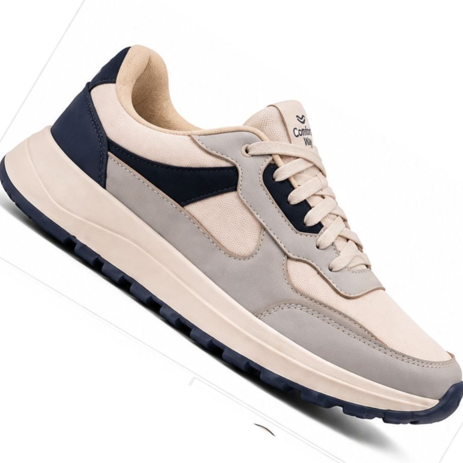 Sapatenis Confort Way 902601 Casual Confortavel Masculino