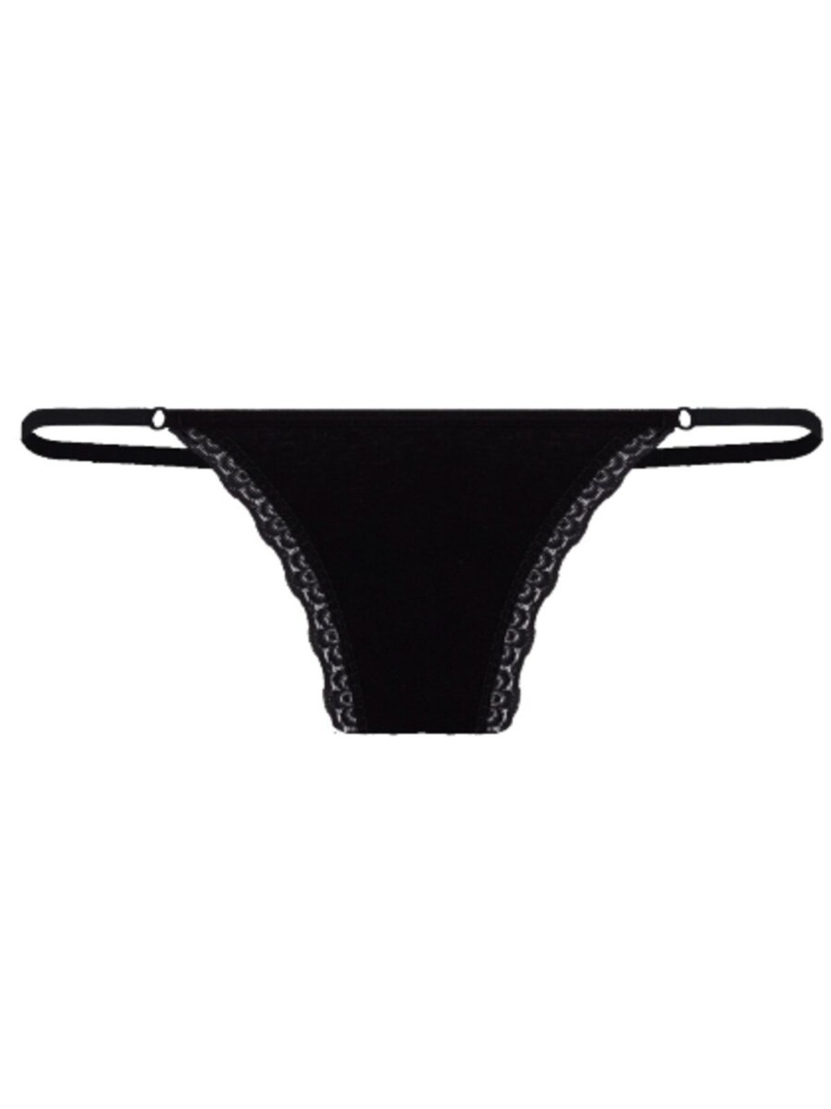 Calcinha Tanga String Loba 43005-002 Preto
