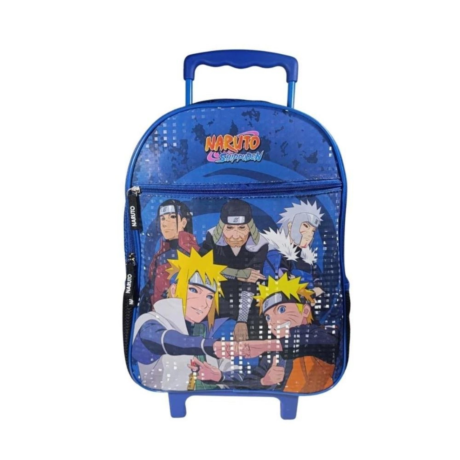 Infantil - Mochila Pacific com Carrinho Anime Naruto Leaf Hokages