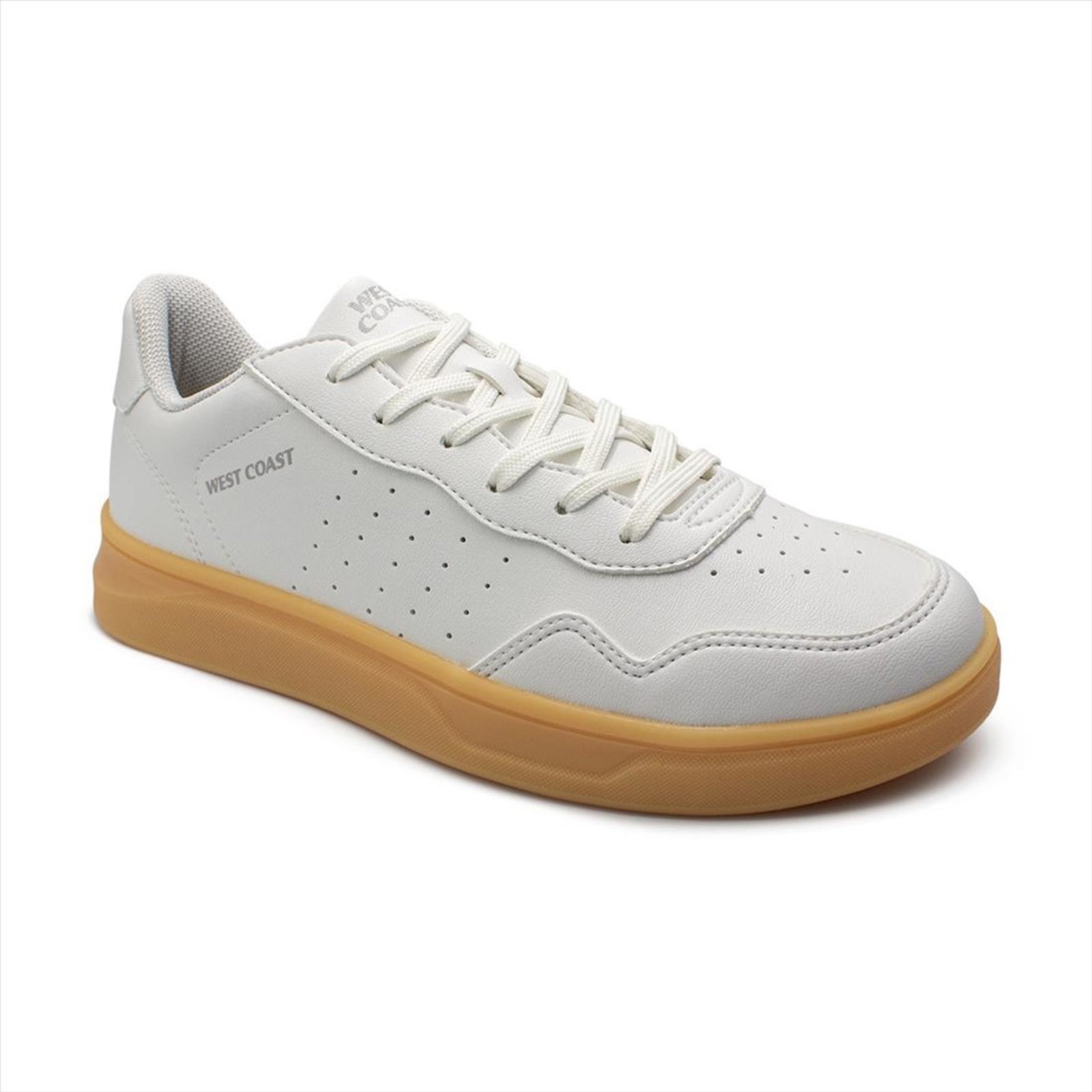 Vista 3 Tênis West Coast Masculino WC 74 Malibu branco West Coast branco