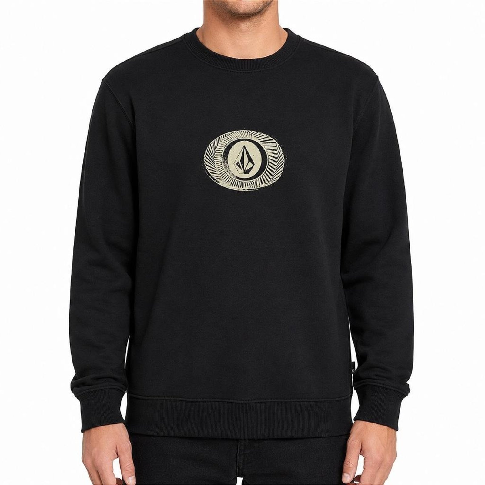 Moletom Volcom Careca Exacto WT26 Masculino Preto