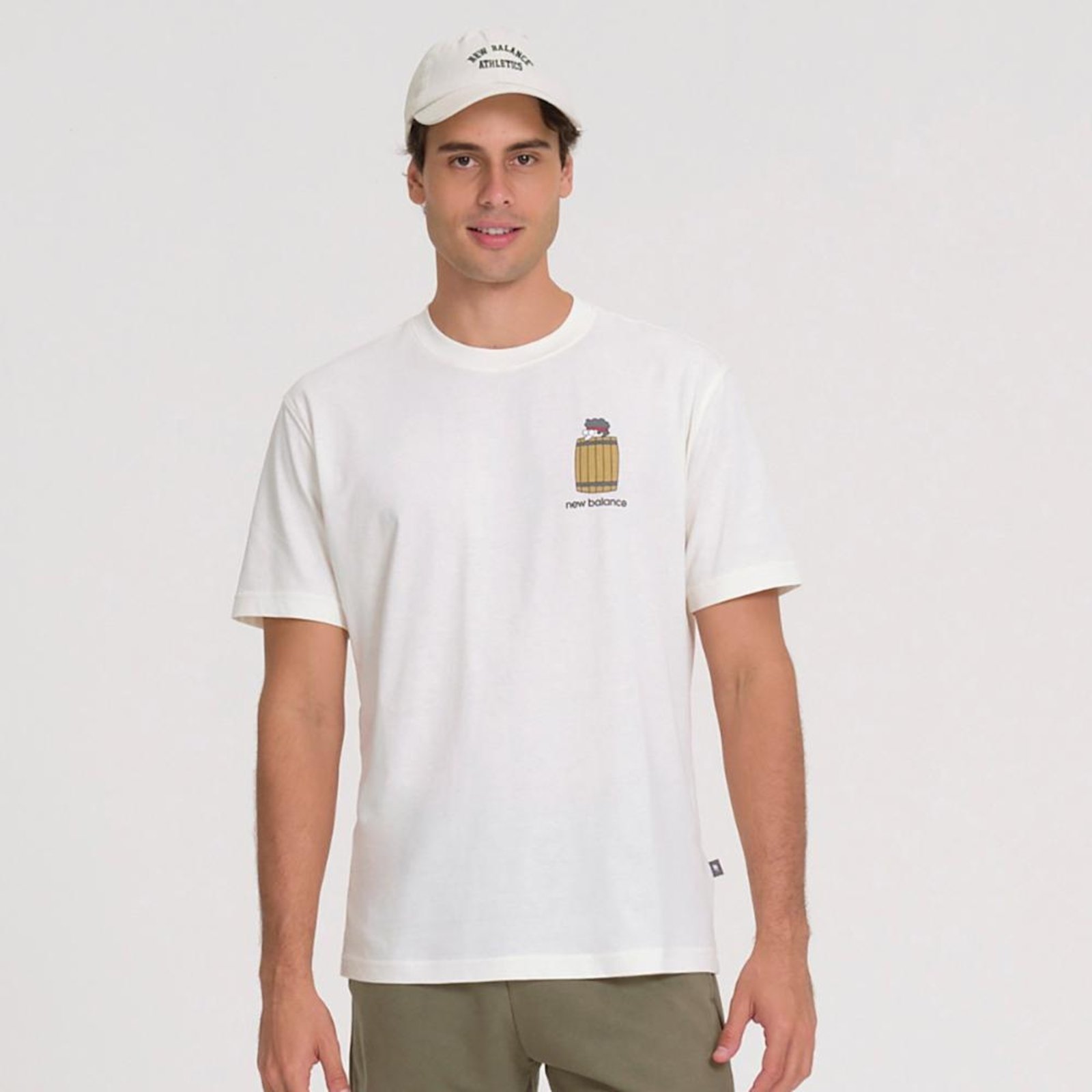 Camiseta New Balance Sport Culture Barrel Masculina