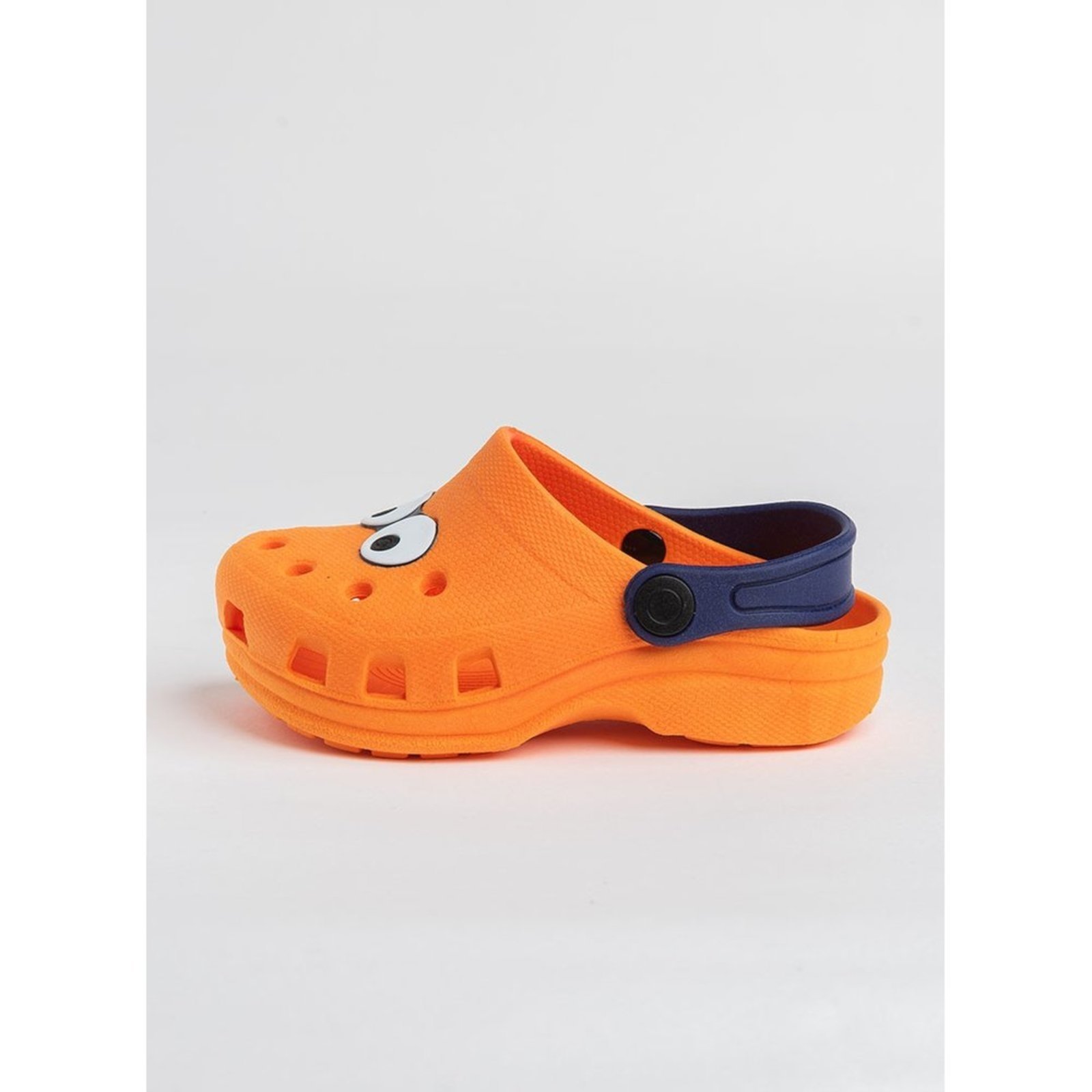 Vista 3 Infantil - Babuche Menino Olhinhos Molekada laranja Molekada laranja