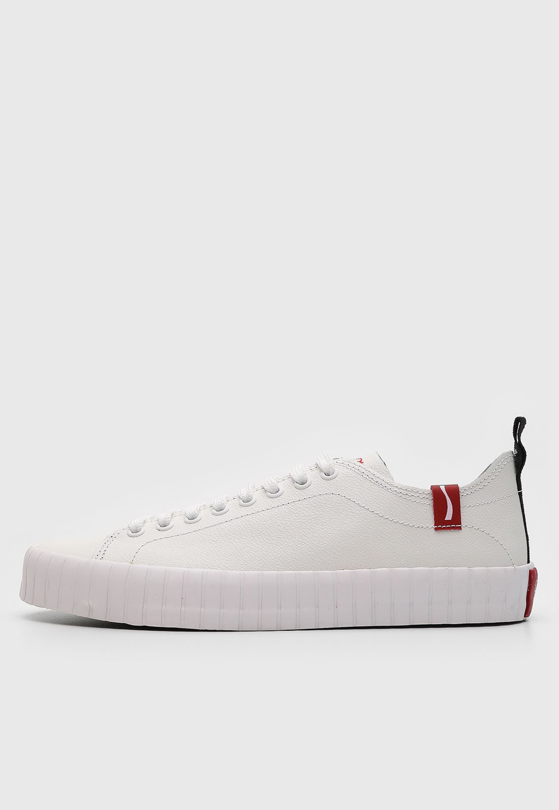 Tênis de Couro Coca Cola Houston Leather Off-White