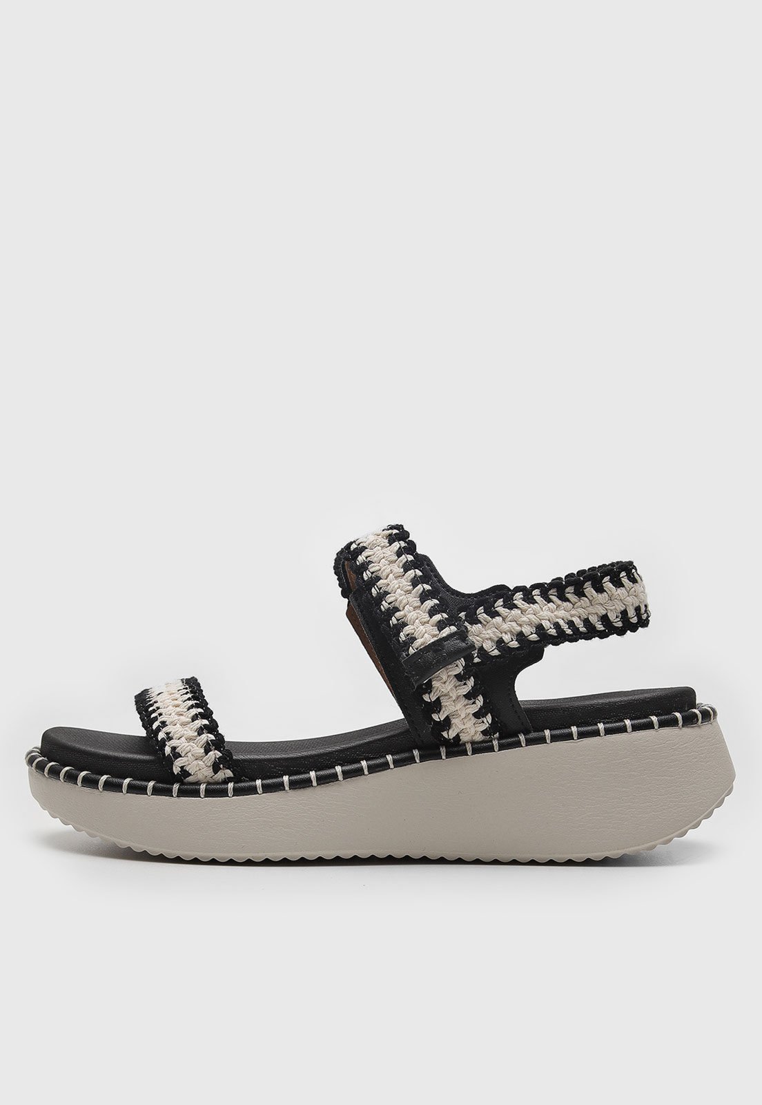 Sandália Vizzano Tira Croché Off-White