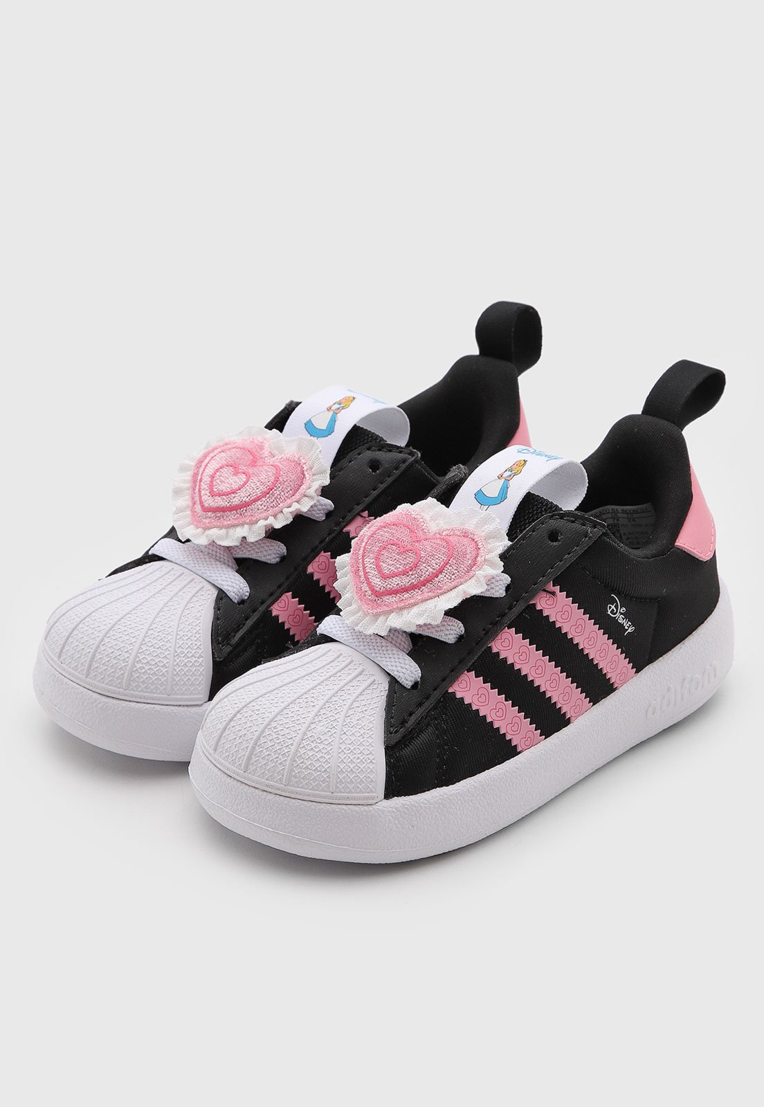 Infantil - Tênis adidas Originals Adifom Superstar 360 I Disney PrincesasPreto