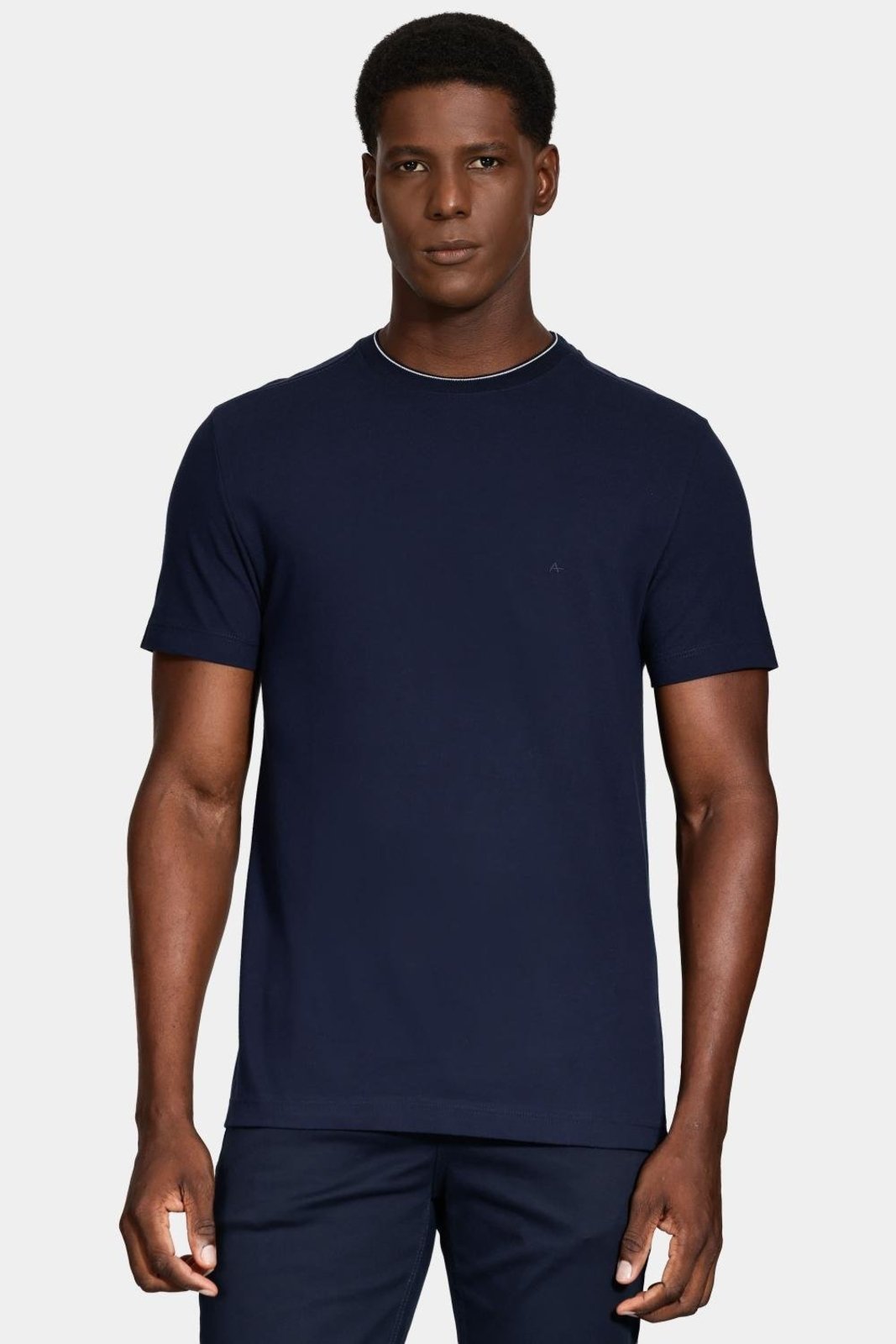 Camiseta Aramis Manga Curta Friso Gola
