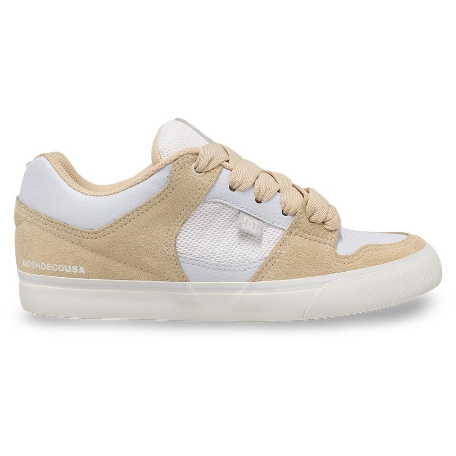 Tênis DC Shoes Couse XL WT25 Caqui/White