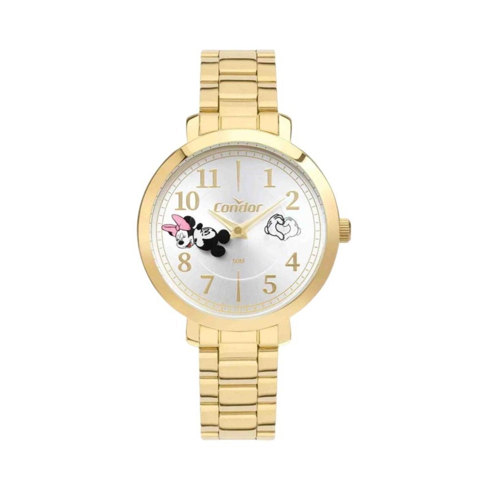 Relógio Condor Disney Dourado Feminino CO2034AN/I4K