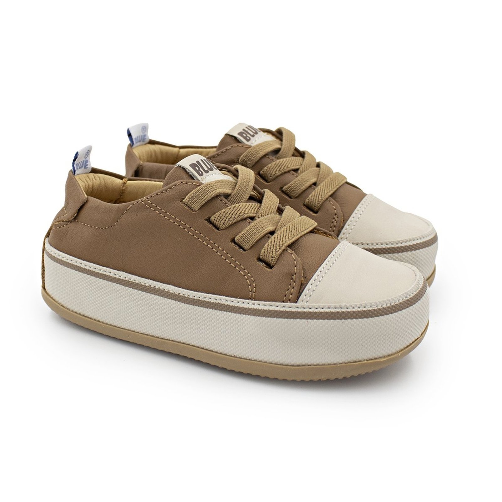 Vista 2 Infantil - Tênis Blue Infantis Colorido Cappuccino caramelo blue Blue Infantis caramelo blue