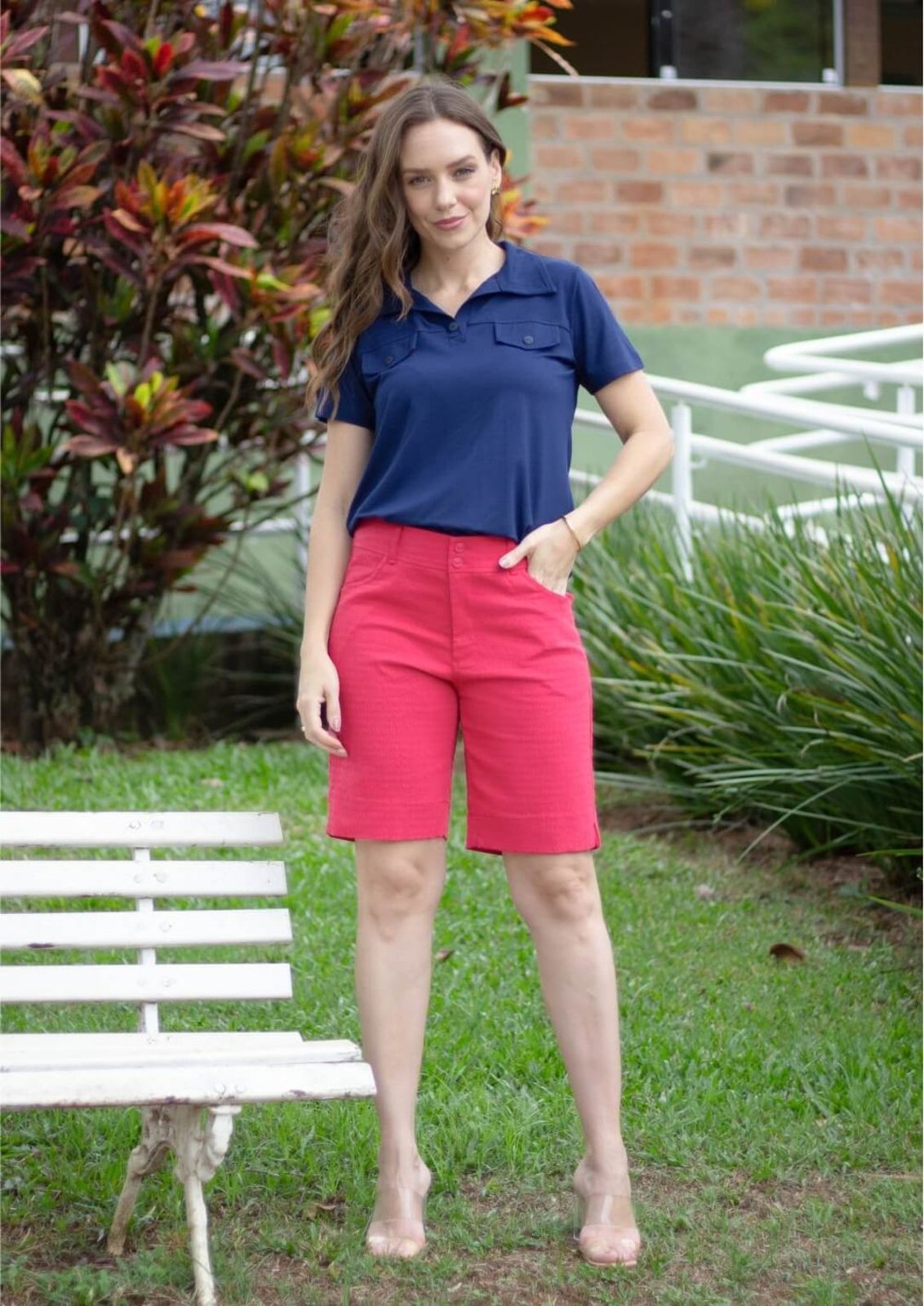 Shorts Pau a Pique Anarruga Vermelho VERMELHO – PP Pau a Pique