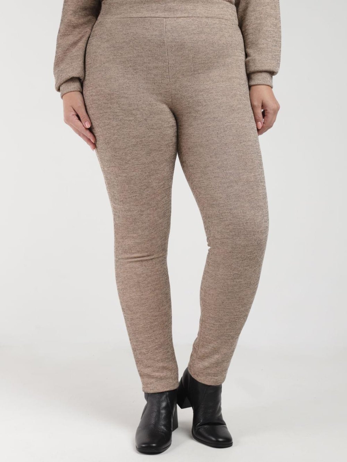 Vista 2 Calça Reta Plus Size Feminina Autentique bege Autentique bege