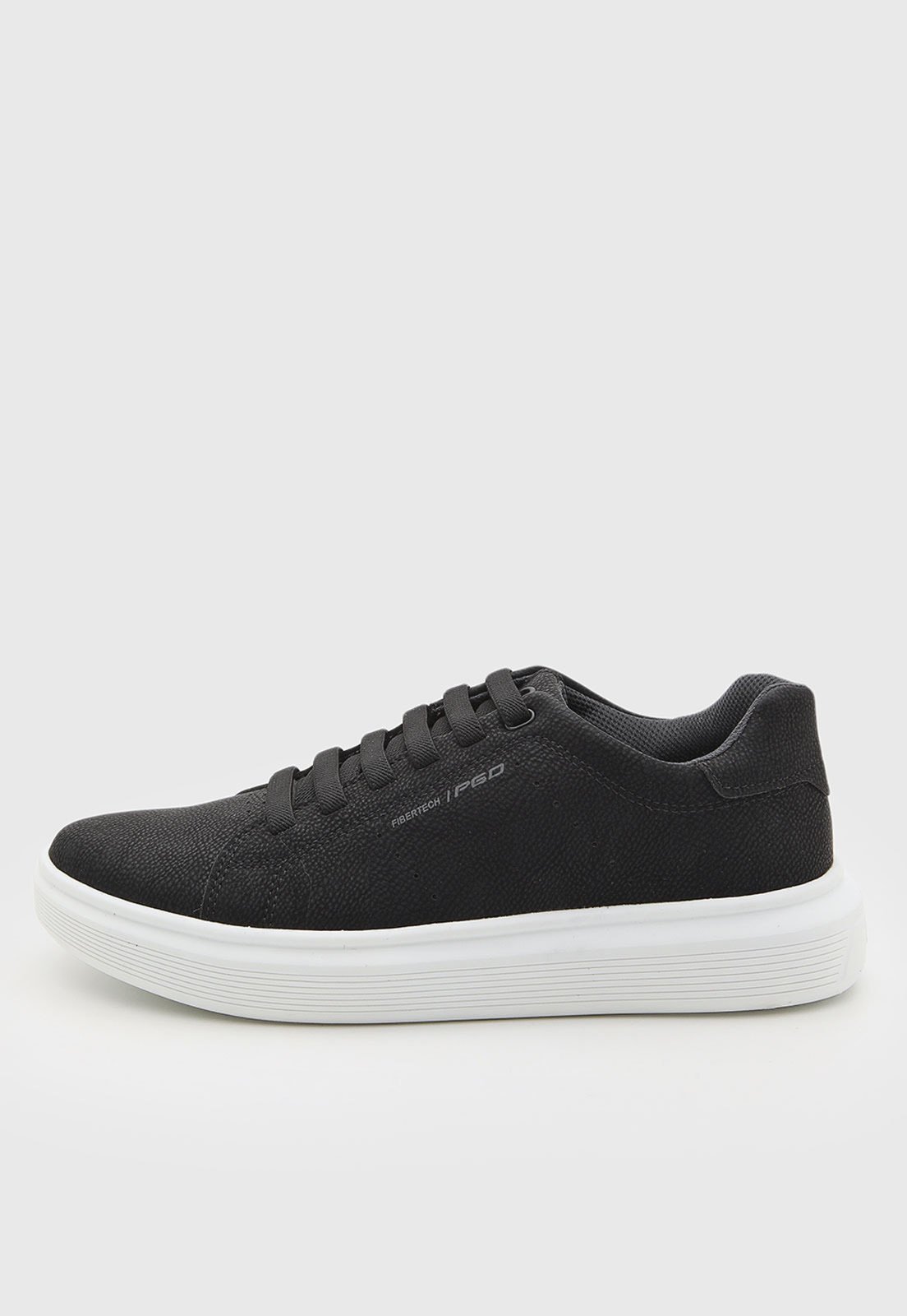 Tênis Masculino Pegada Couro Preto
