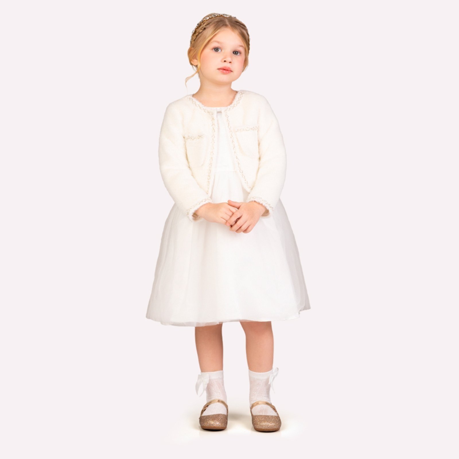 Infantil - Conjunto Menina com Péroas Milon