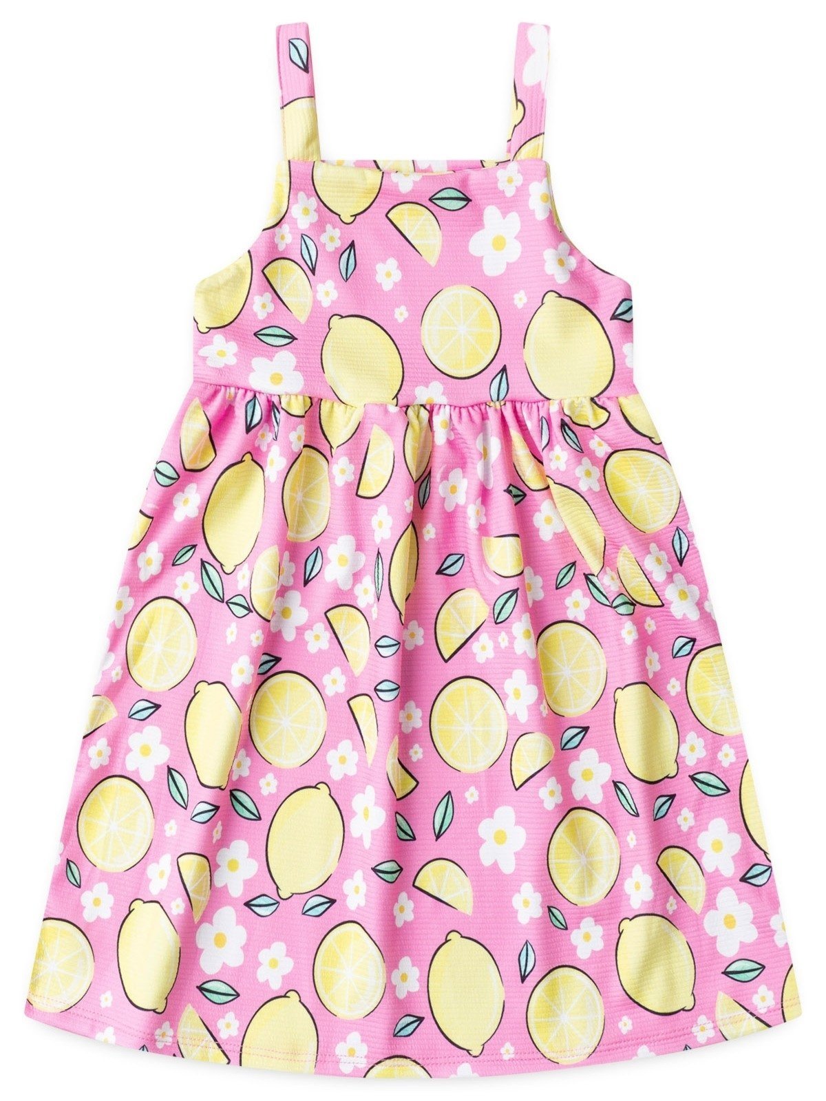 Vista 2 Infantil - Vestido Platinum Doce Limonada Claro PLATINUM KIDS rosa PLATINUM KIDS rosa