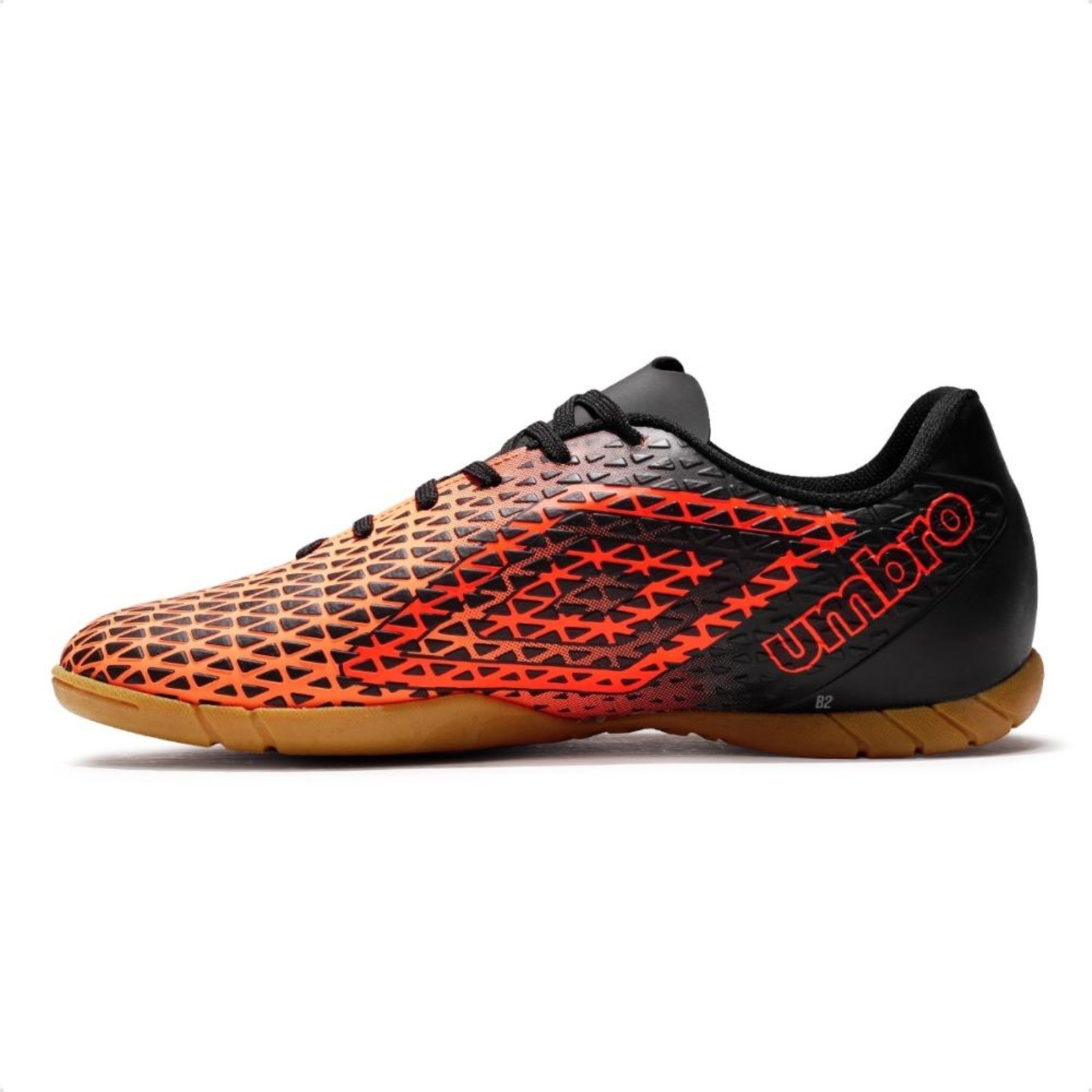 Vista 3 Chuteira Futsal Umbro Mutant Masculino preto Umbro preto