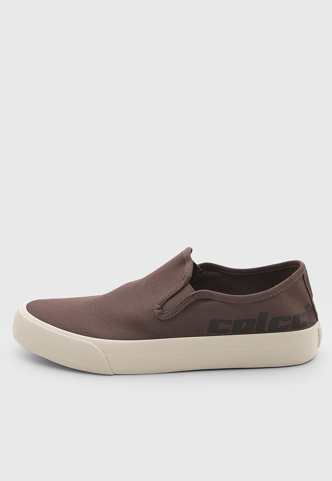 Tênis Masculino Colcci Slip On Marrom
