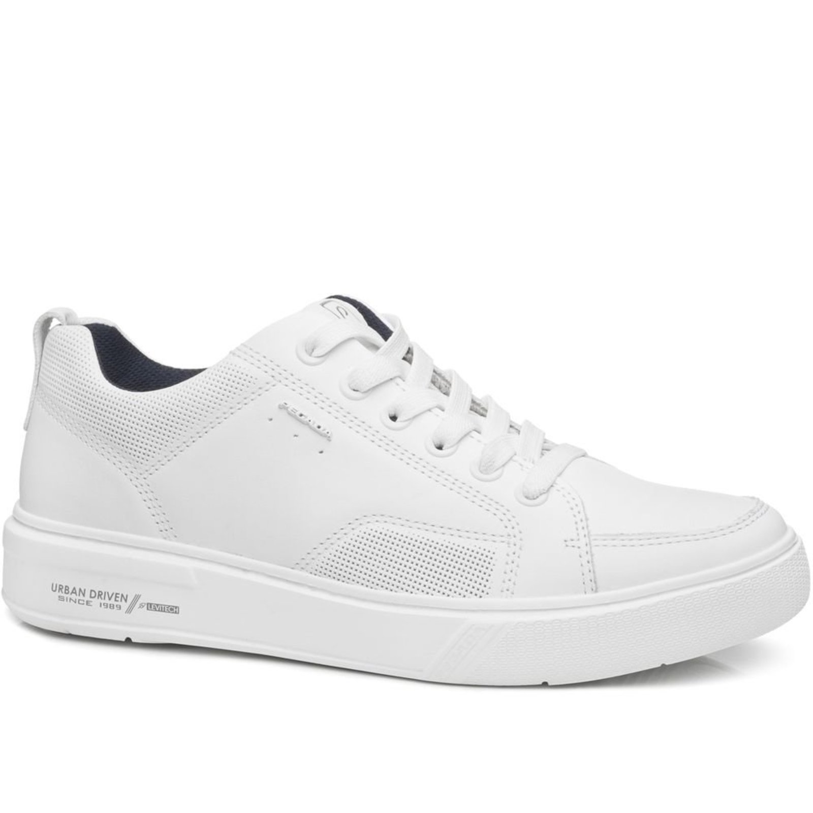 Tênis Casual Pegada Masculino em Couro Branco 111902-01 Tênis Casual Pegada Masculino em Couro Branco 111902-01 38