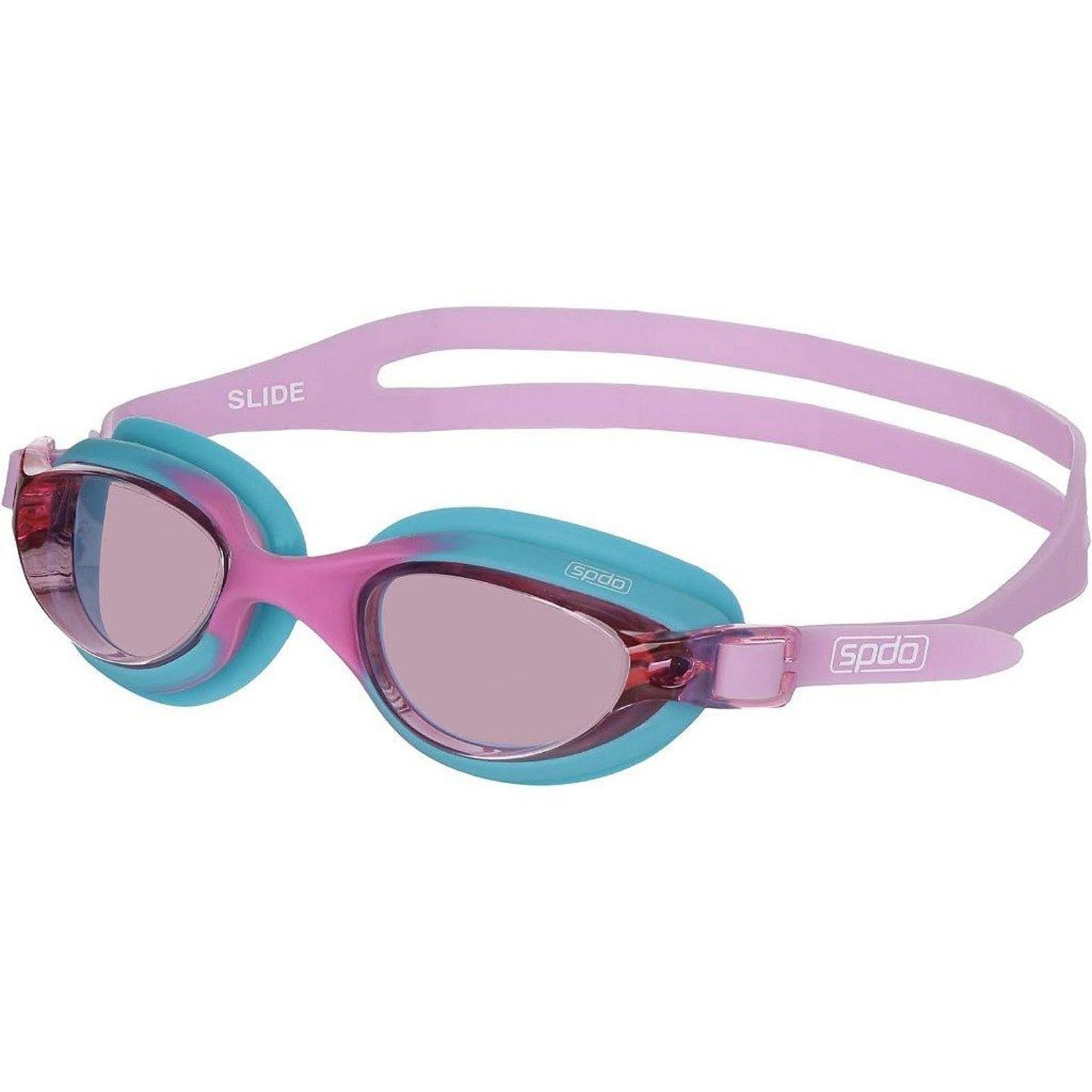 Óculos De Natação Speedo Slide Azul Céu/Rosa Rosa