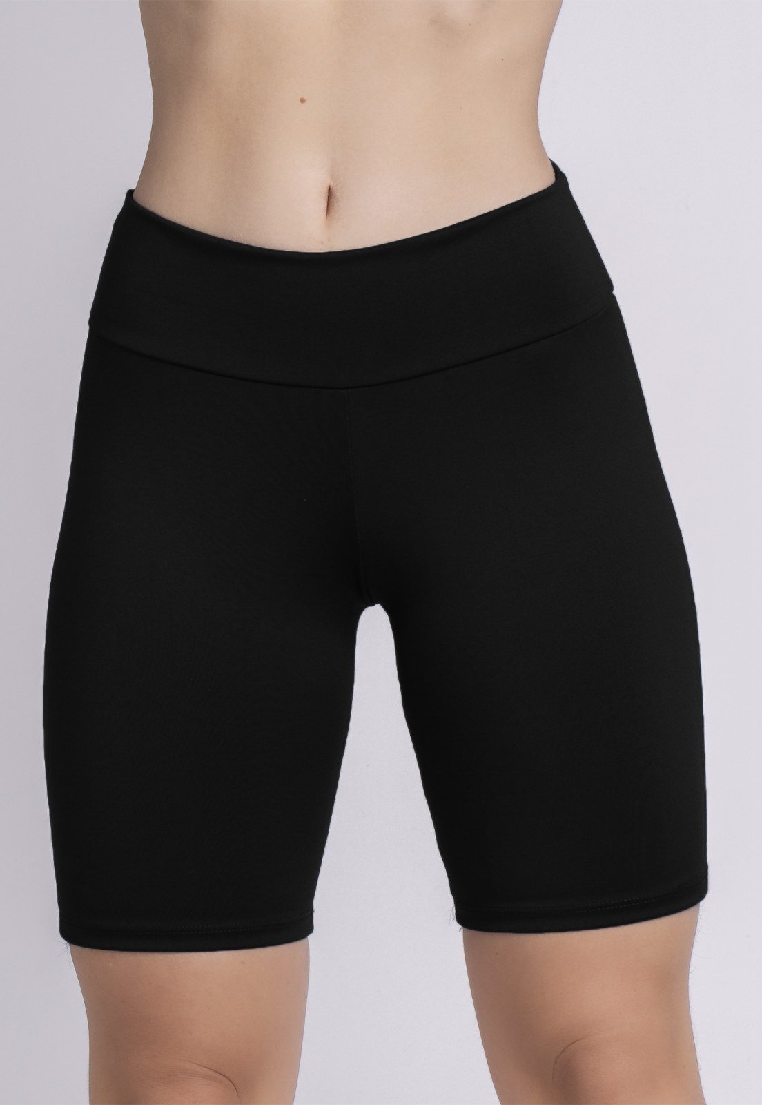 Vista 2 Bermudinha Serra e Mar Modas Legging Fitness preto SERRA E MAR MODAS preto