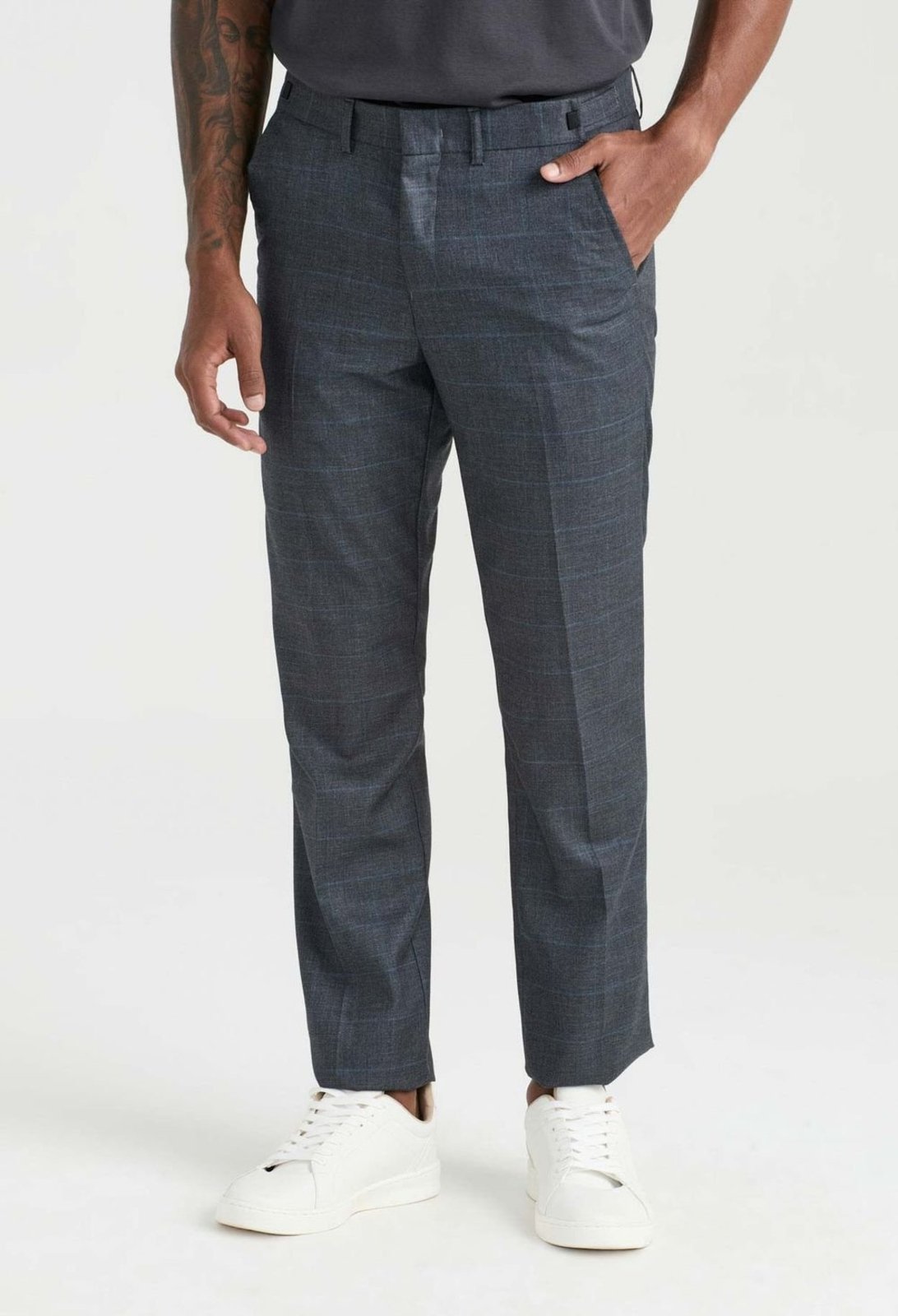 Calça Docthos Slim Com Regulador Calca Docthos Slim Com Regulador 008 Chumbo 36