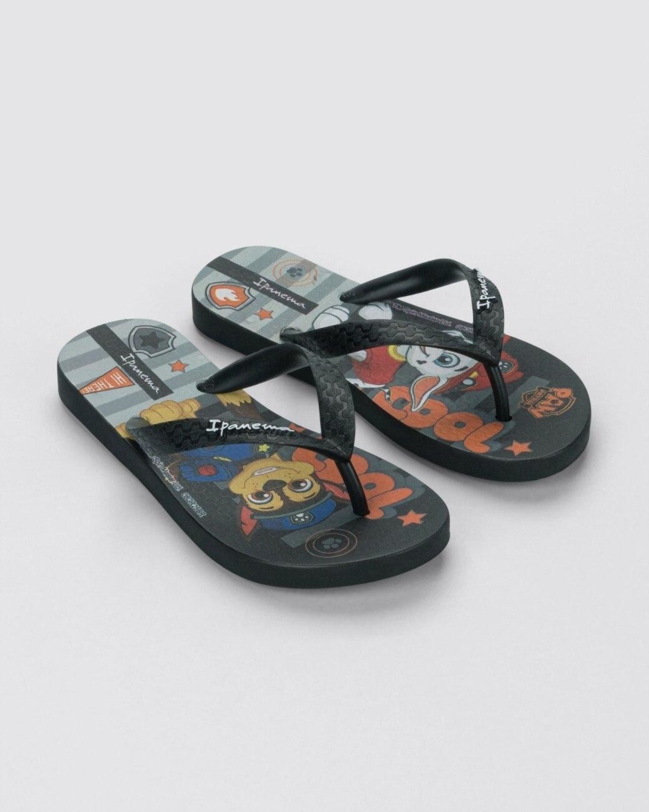 Infantil - Chinelo de Dedo Ipanema Patrulha Canina Preto