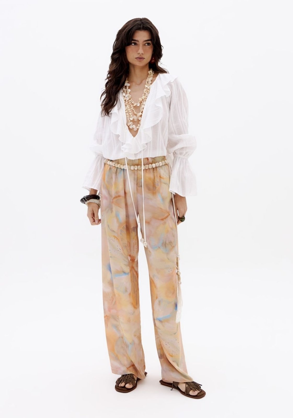 Calça Wide Leg Cintura Média My Favorite Things