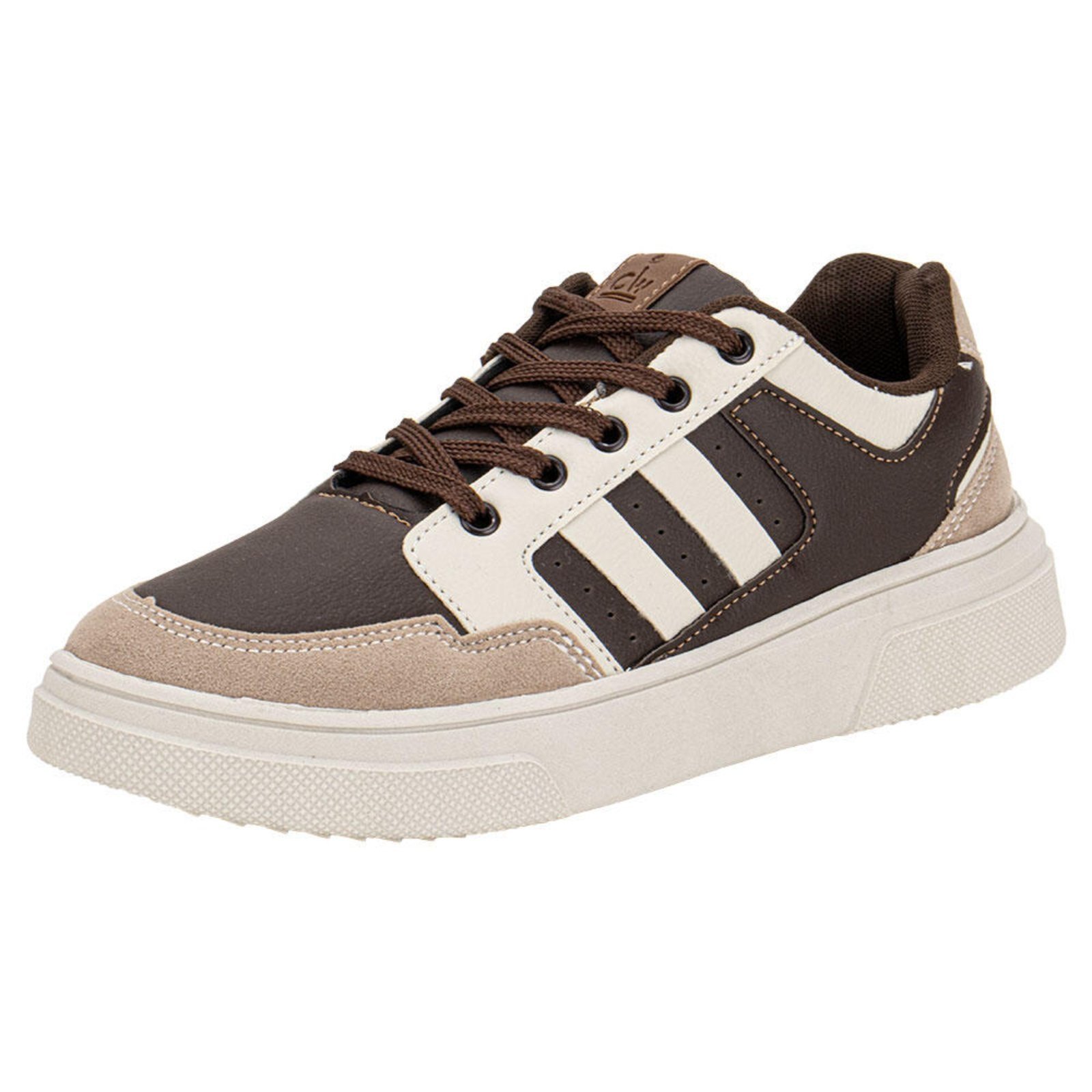 Tênis Masculino Casual Confort Way 502404 9935024 Café