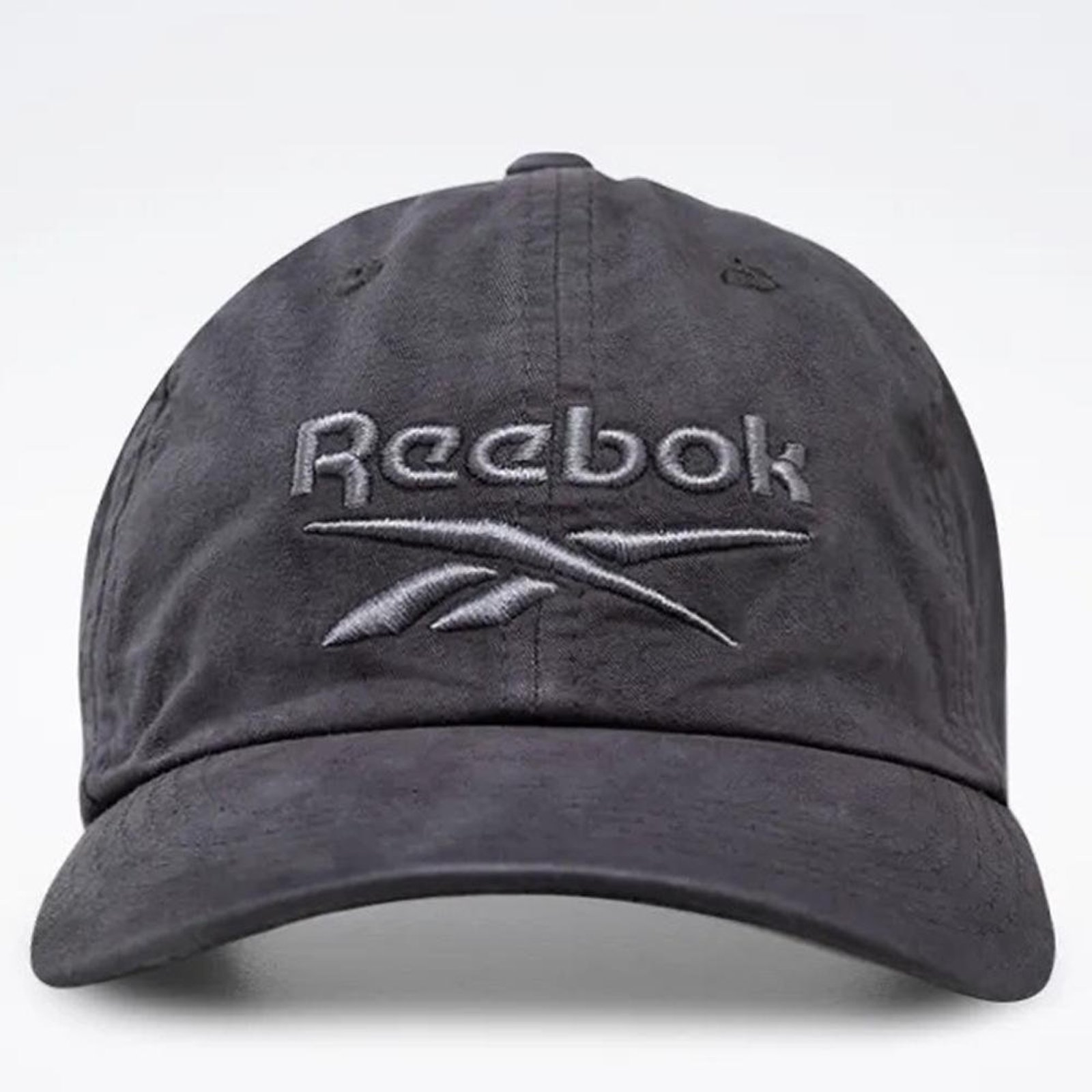 Boné Reebok Aba Curva Lockup Estonado Cinza Escuro