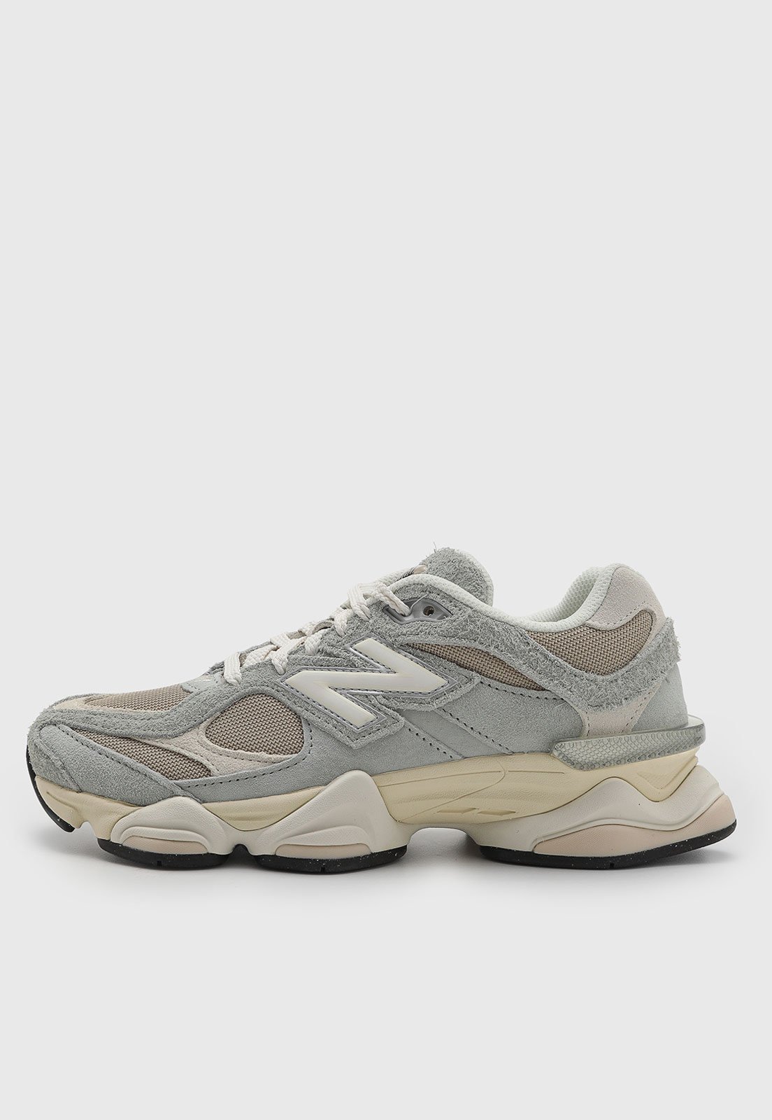 Vista 2 Tênis Unissex New Balance 9060 Acinzentado verde New Balance verde