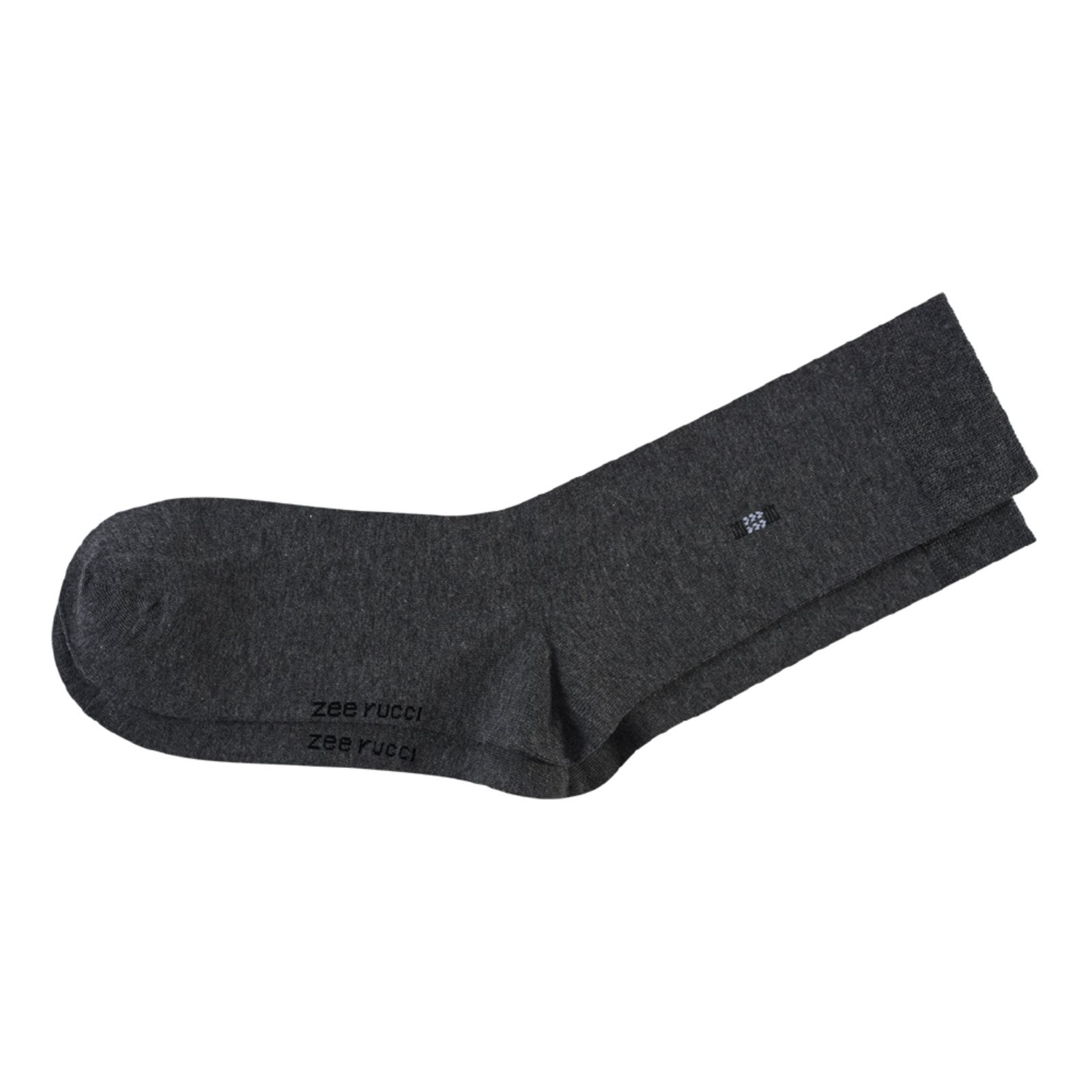 Meia Casual Cano Alto Cinza